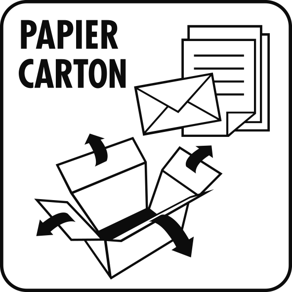 Pictogramme Papier carton