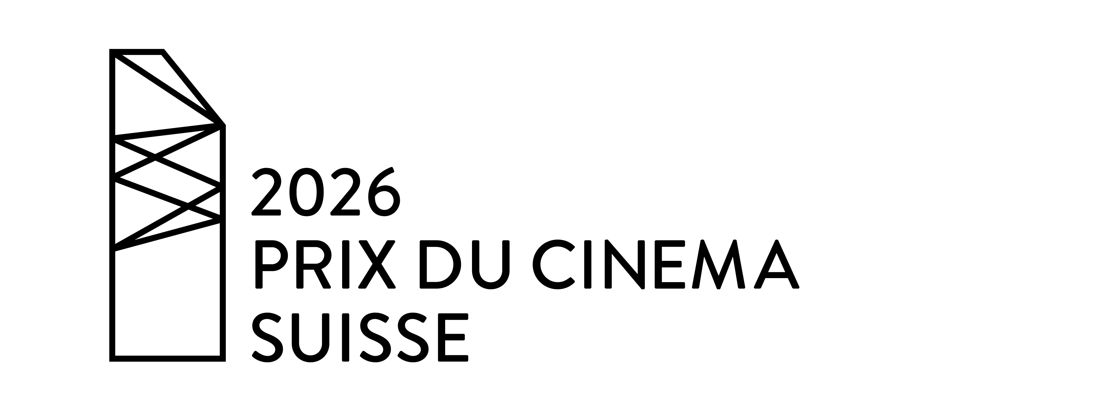 Logo Prix du cinéma suisse 2026