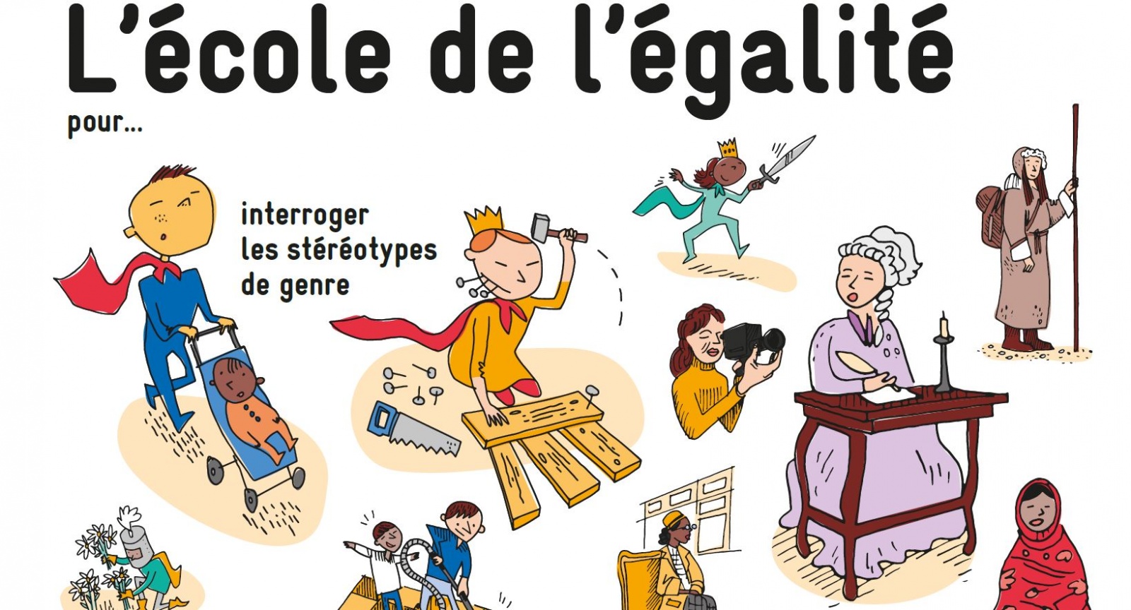 dessins de différents métiers