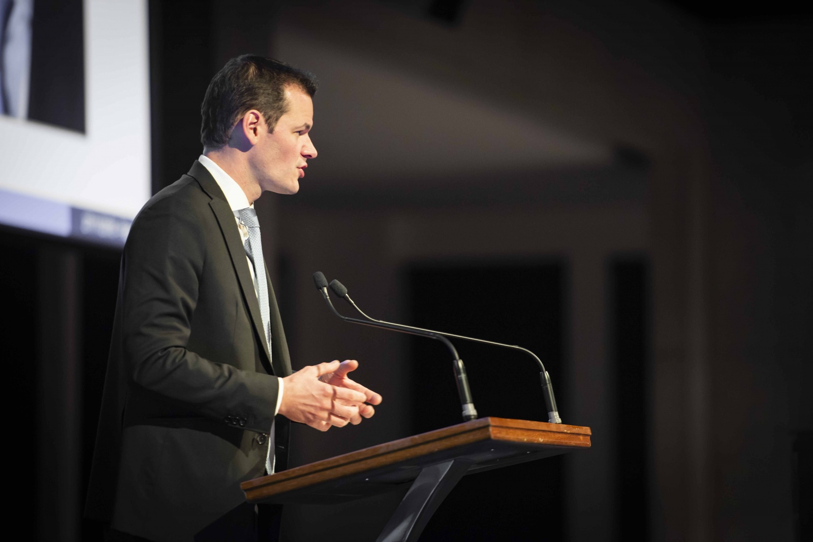 Le conseiller d'Etat Pierre Maudet