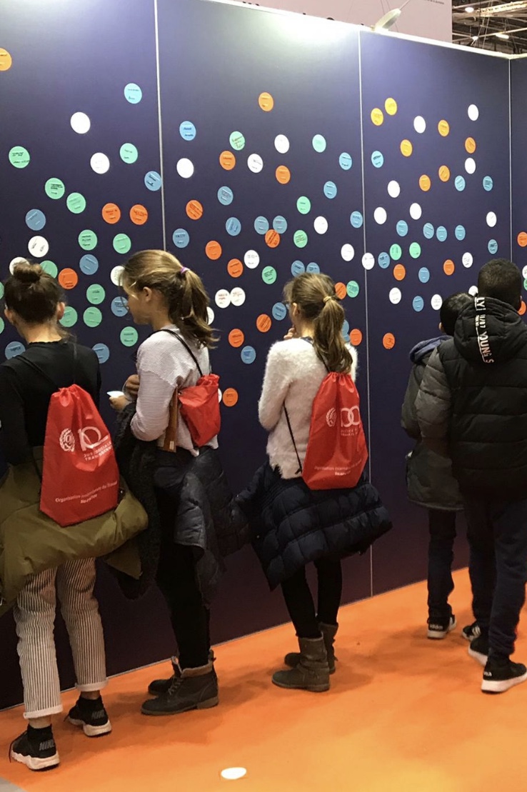 Mur des rêves du stand