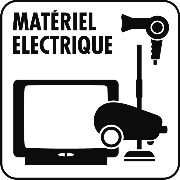 Pictogramme matériel électrique