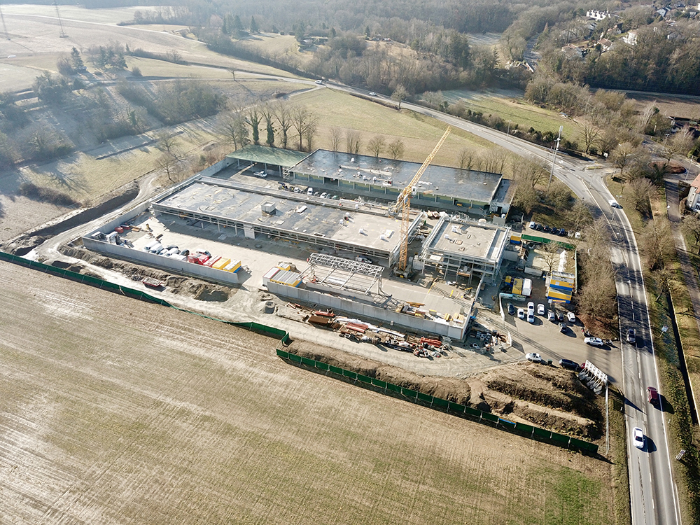 futur centre de logistique civile et militaire d'Aire-la-Ville