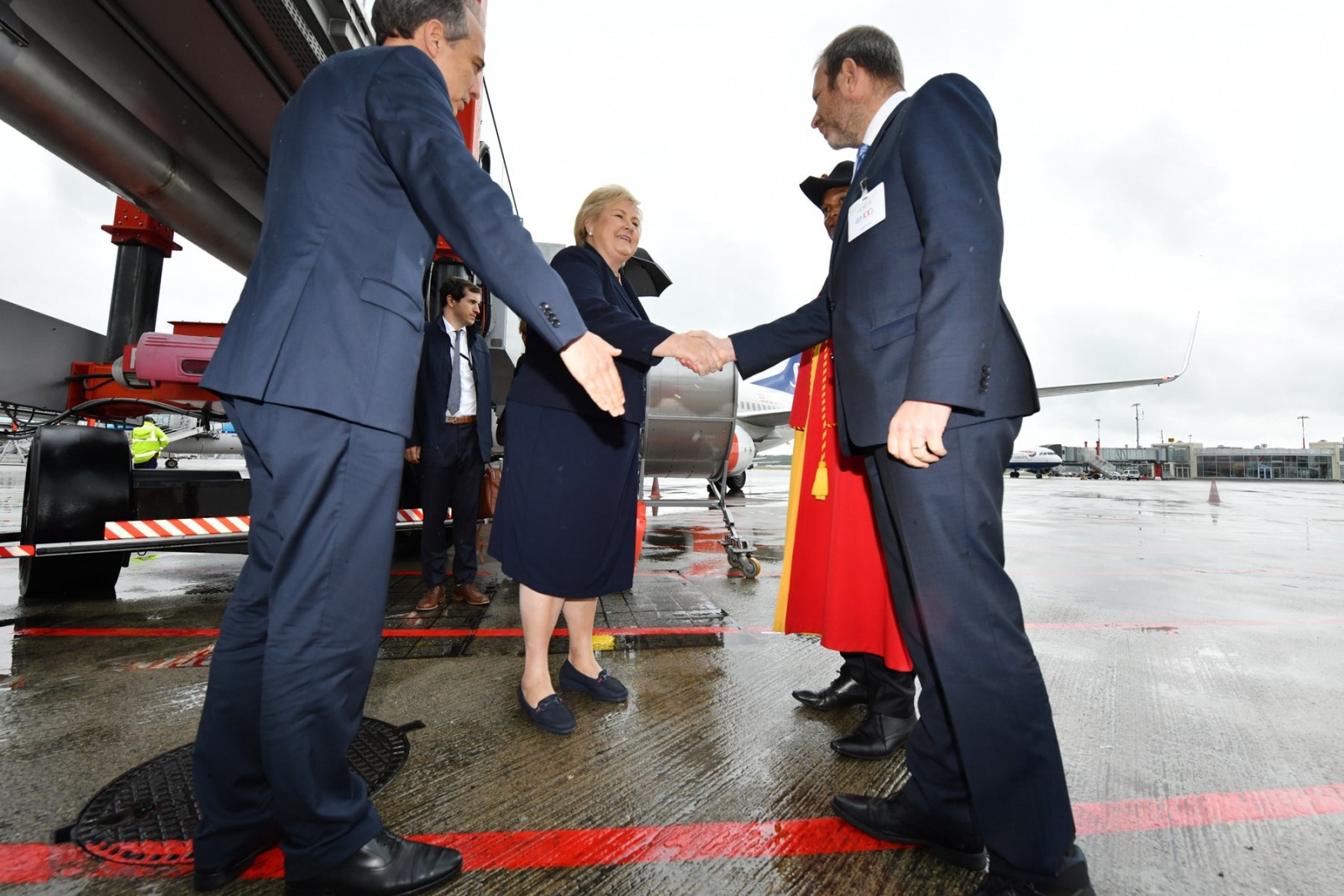 Madame Erna Solberg, Norvège