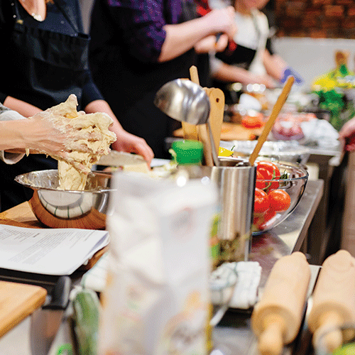 Participer à des Ateliers de cuisine