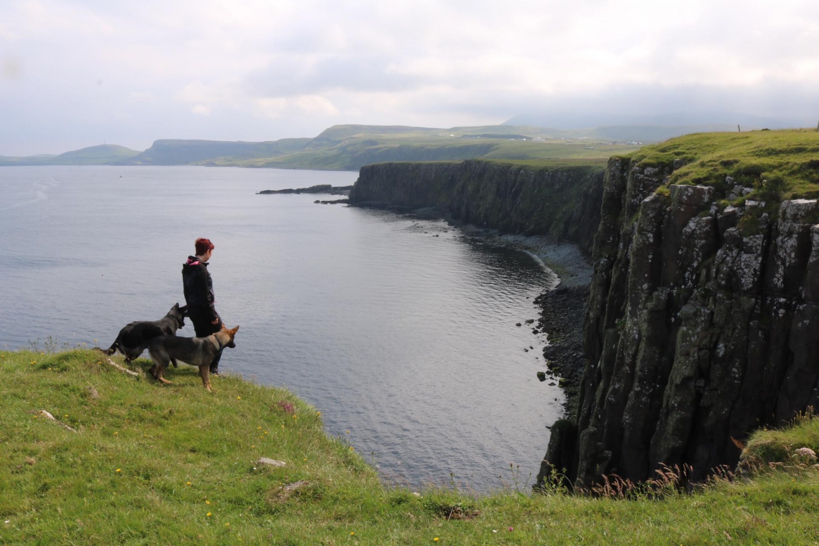 Nox, Fiona et Kaès admirent le paysage