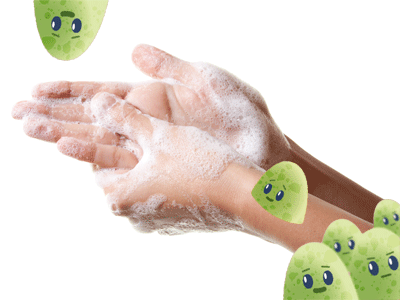 Lavez-vous régulièrement les mains.