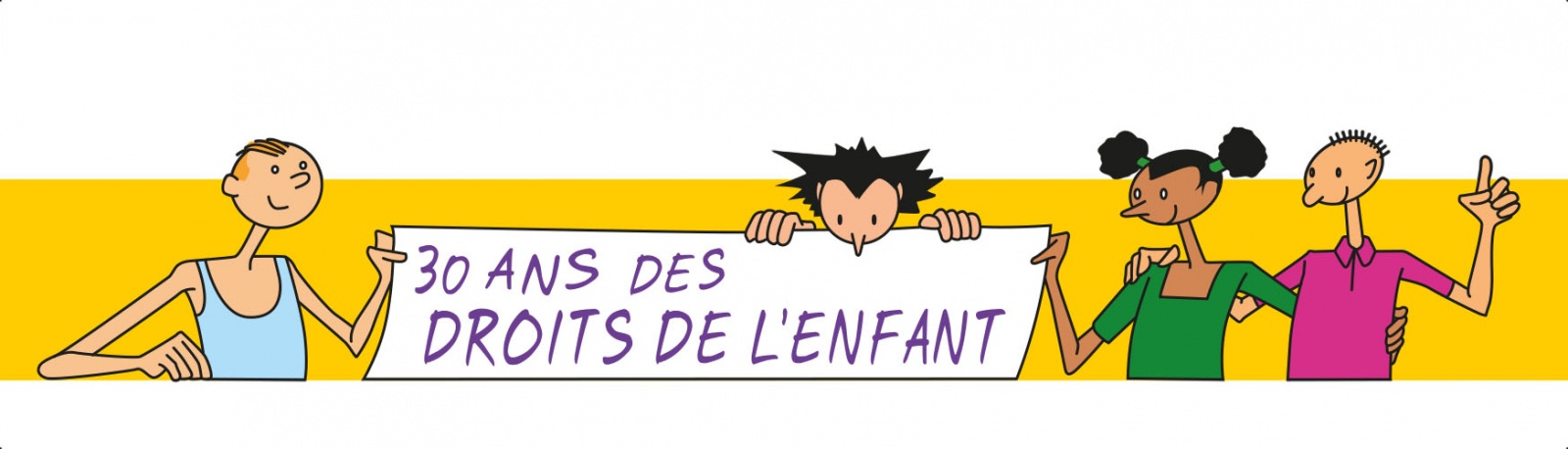 Illustration des 30 ans des droits de l'enfant