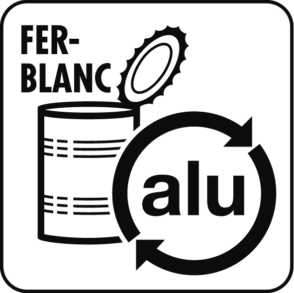 Pictogramme Alu Fer-Blanc