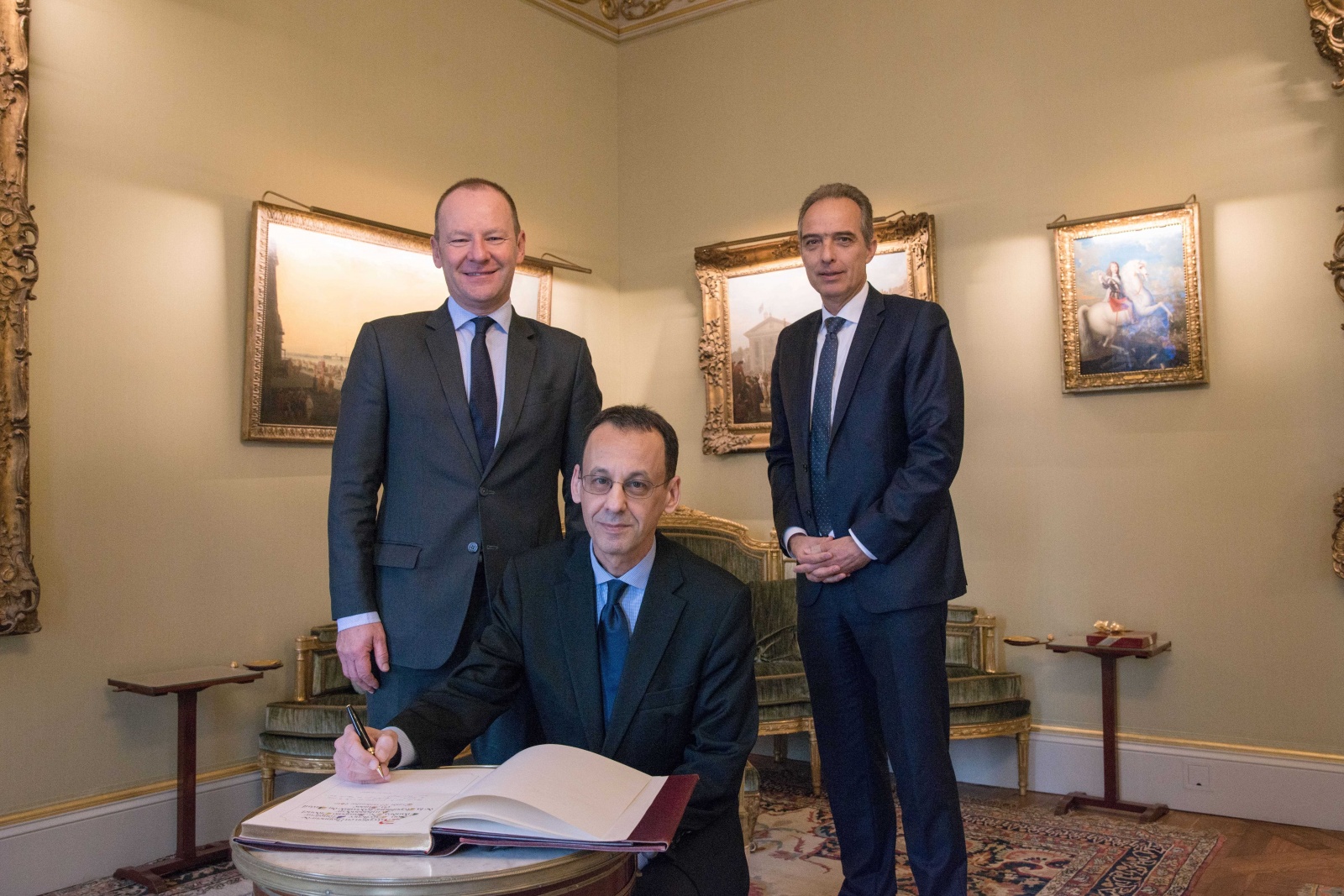 Visite de courtoisie de S.E. Monsieur Evandro Didonet, Ambassadeur de la République fédérative du Brésil en Suisse 