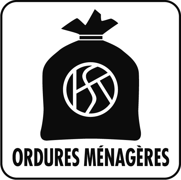 Pictogramme ordures ménagères