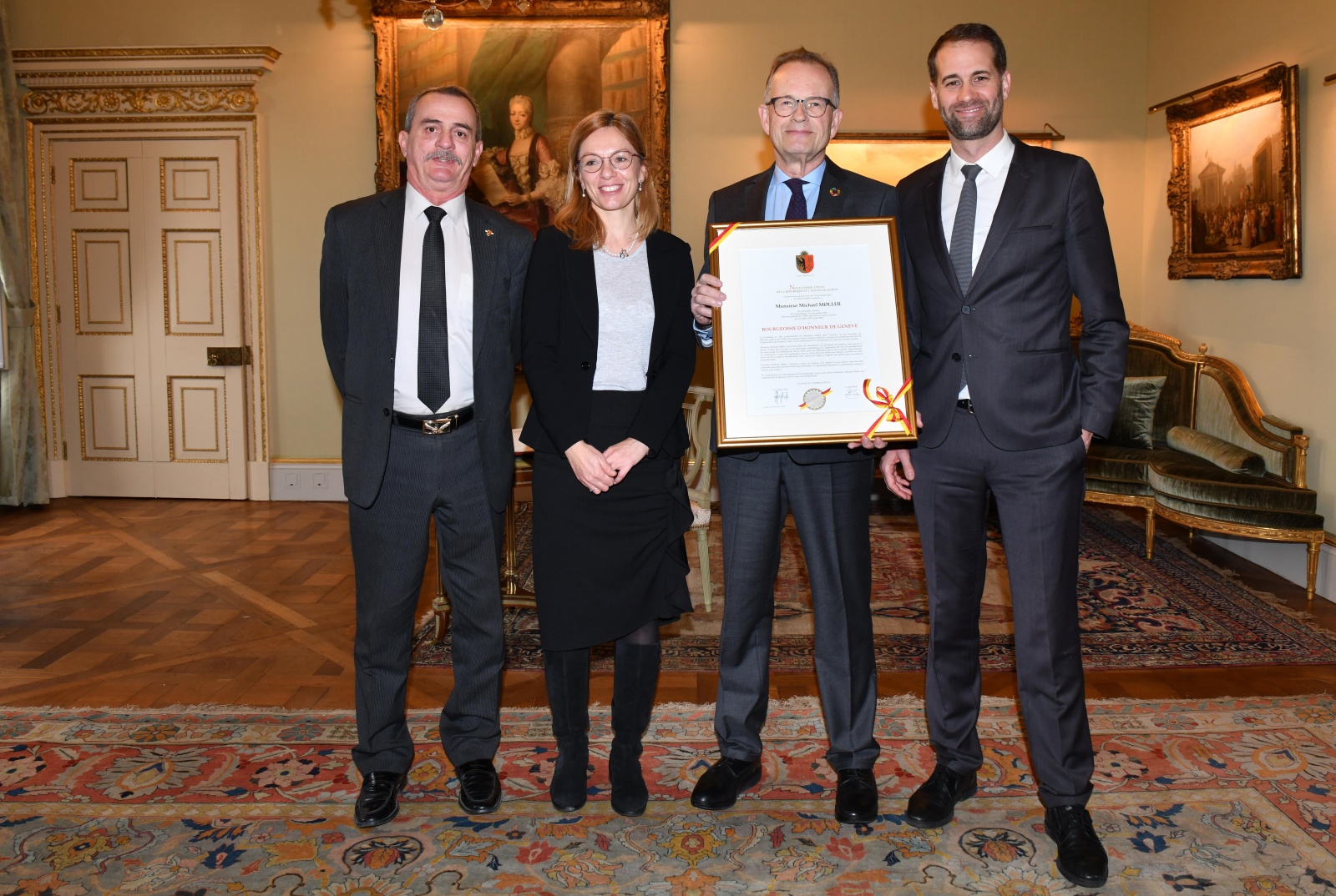 Remise du diplôme 