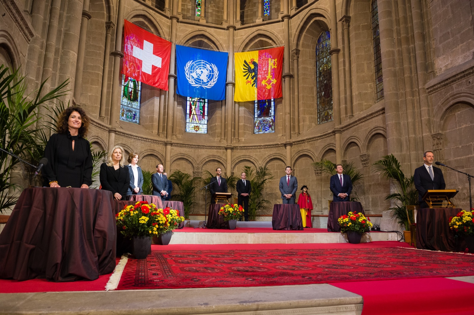 Conseil d'Etat sous le Choeur de la cathédrale