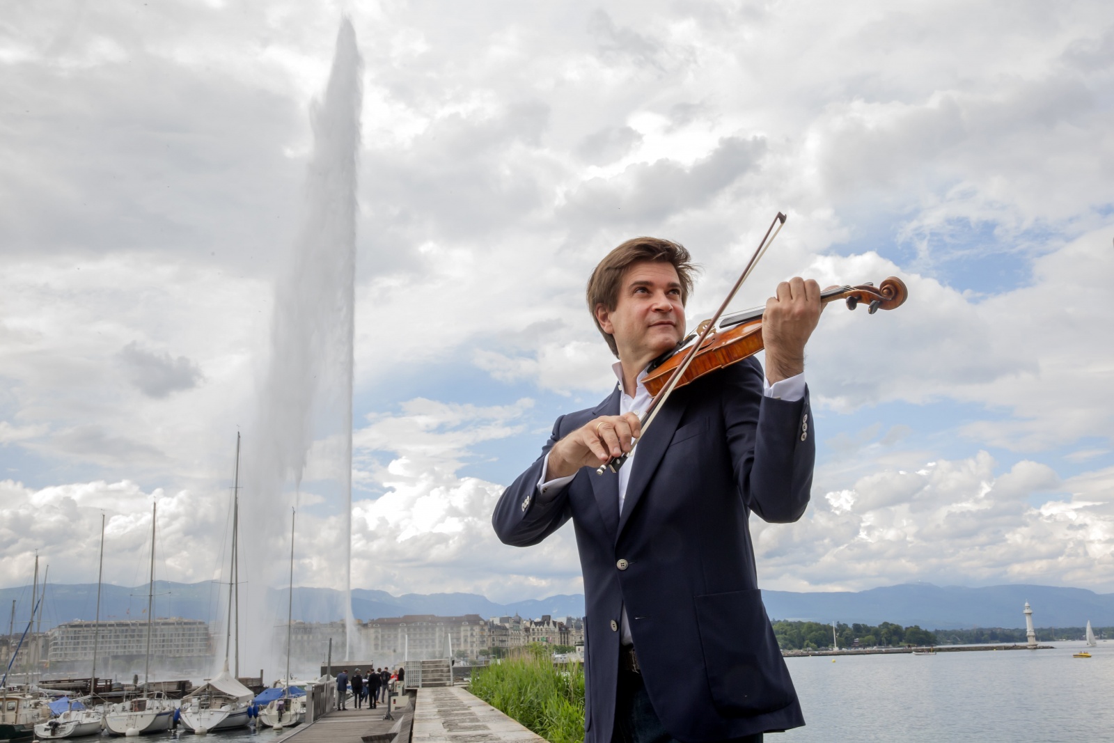 Monsieur Fabrizio von Arx, violoniste