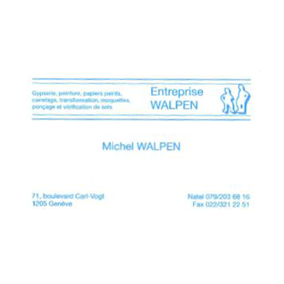 Entreprise Walpen