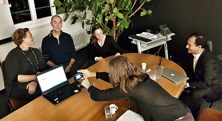 Cinzia Pfeiffer, Philippe Wannebroucq et Sophie Pichaureaux