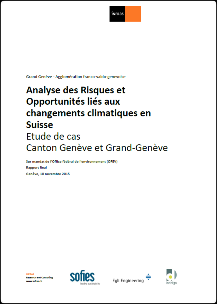 Etude de risques - Confédération