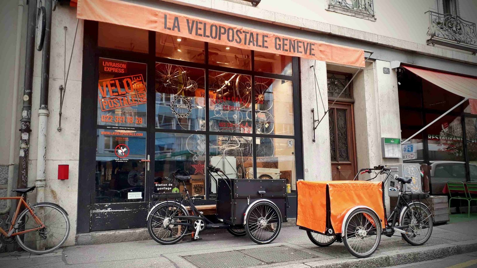 Livraison du vélo cargo