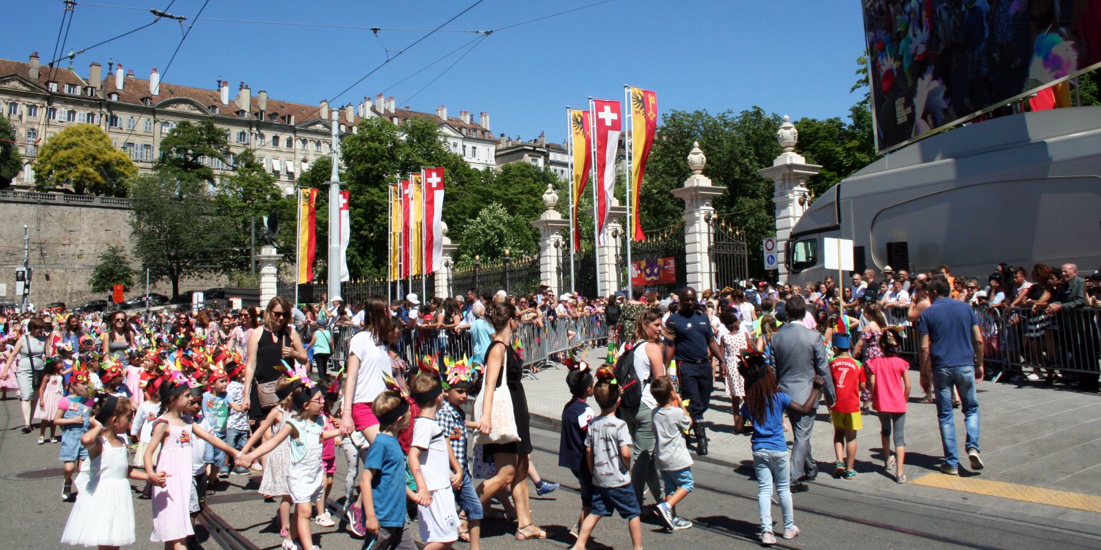 Place Neuve - fête des écoles 2018 