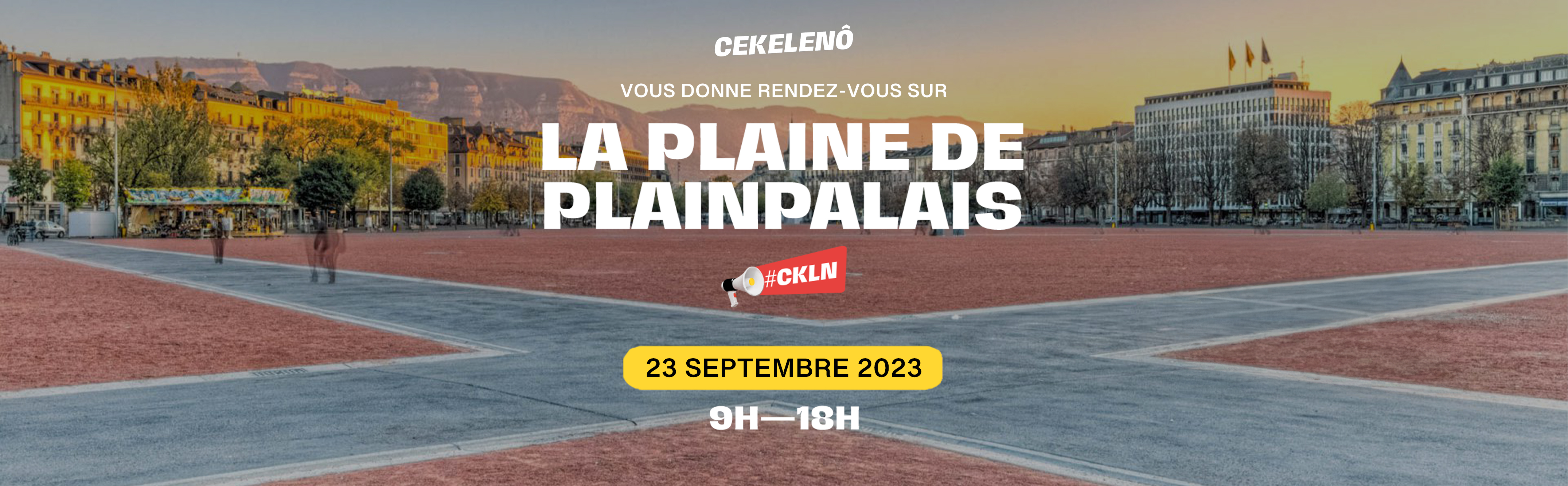 Rendez-vous sur la plaine de plainpalais