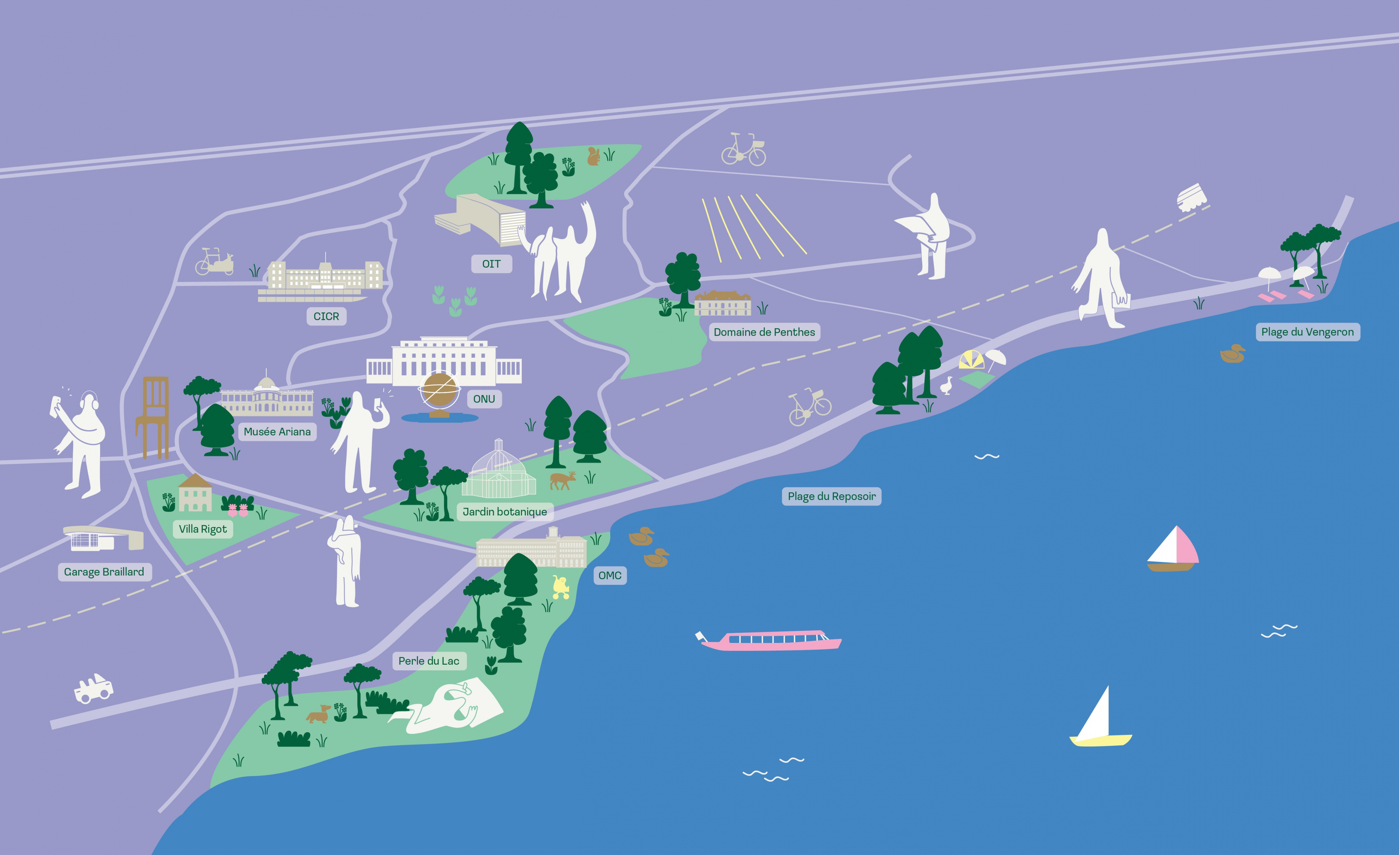 Carte du projet Territoire Nations