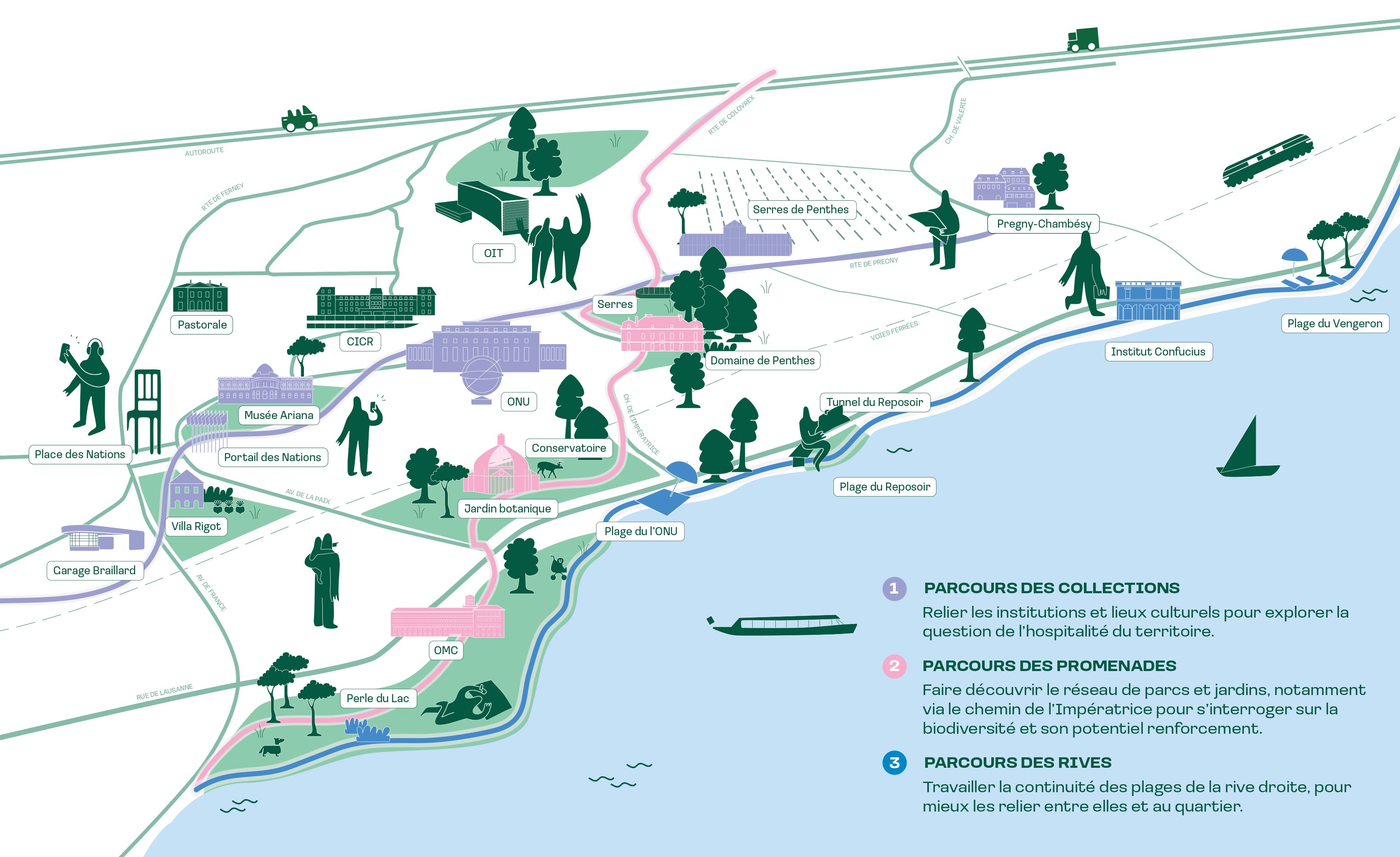 Carte du projet Territoire Nations
