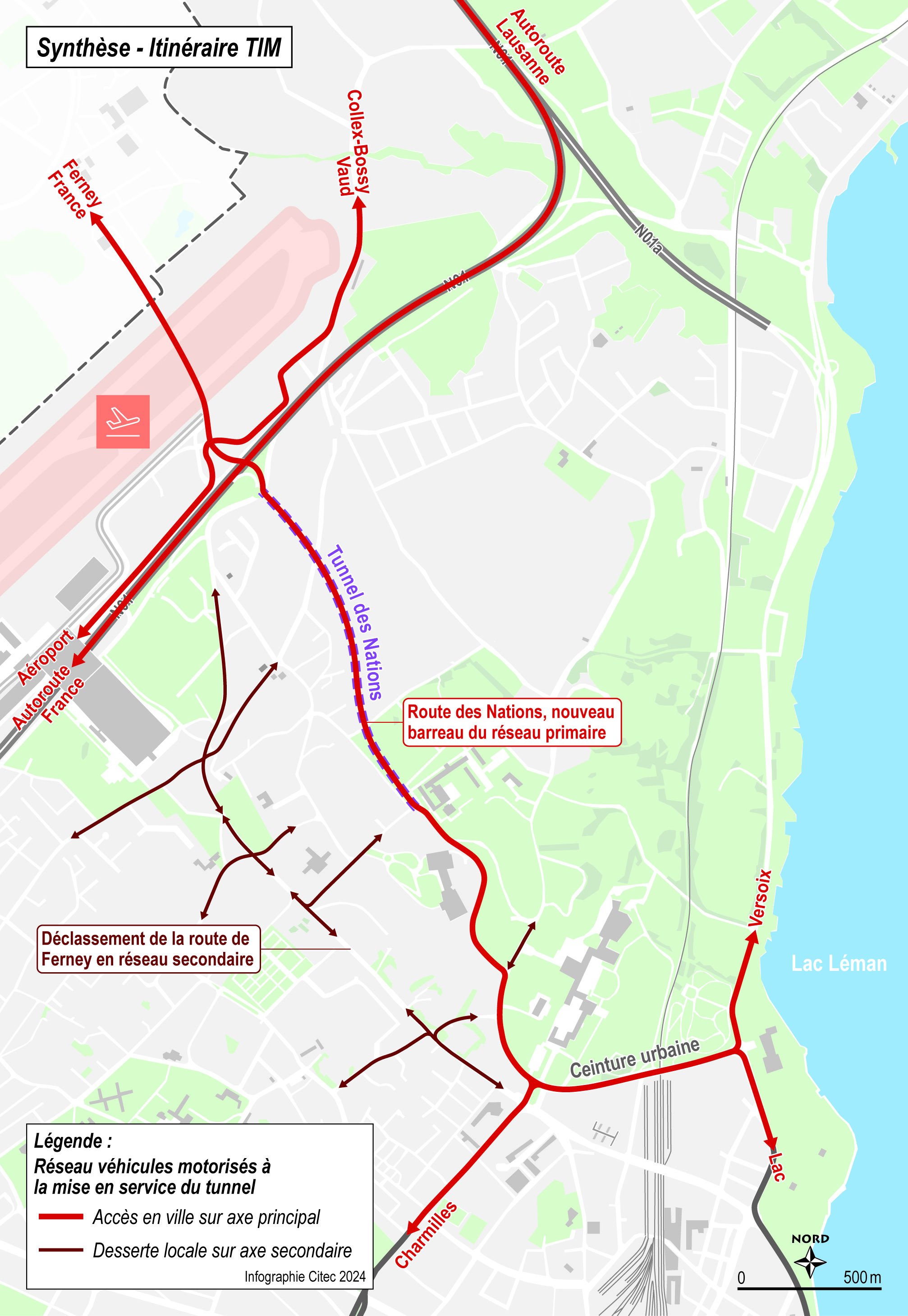 Principes d’accessibilité en voiture: à l'ouverture de la Route des Nations