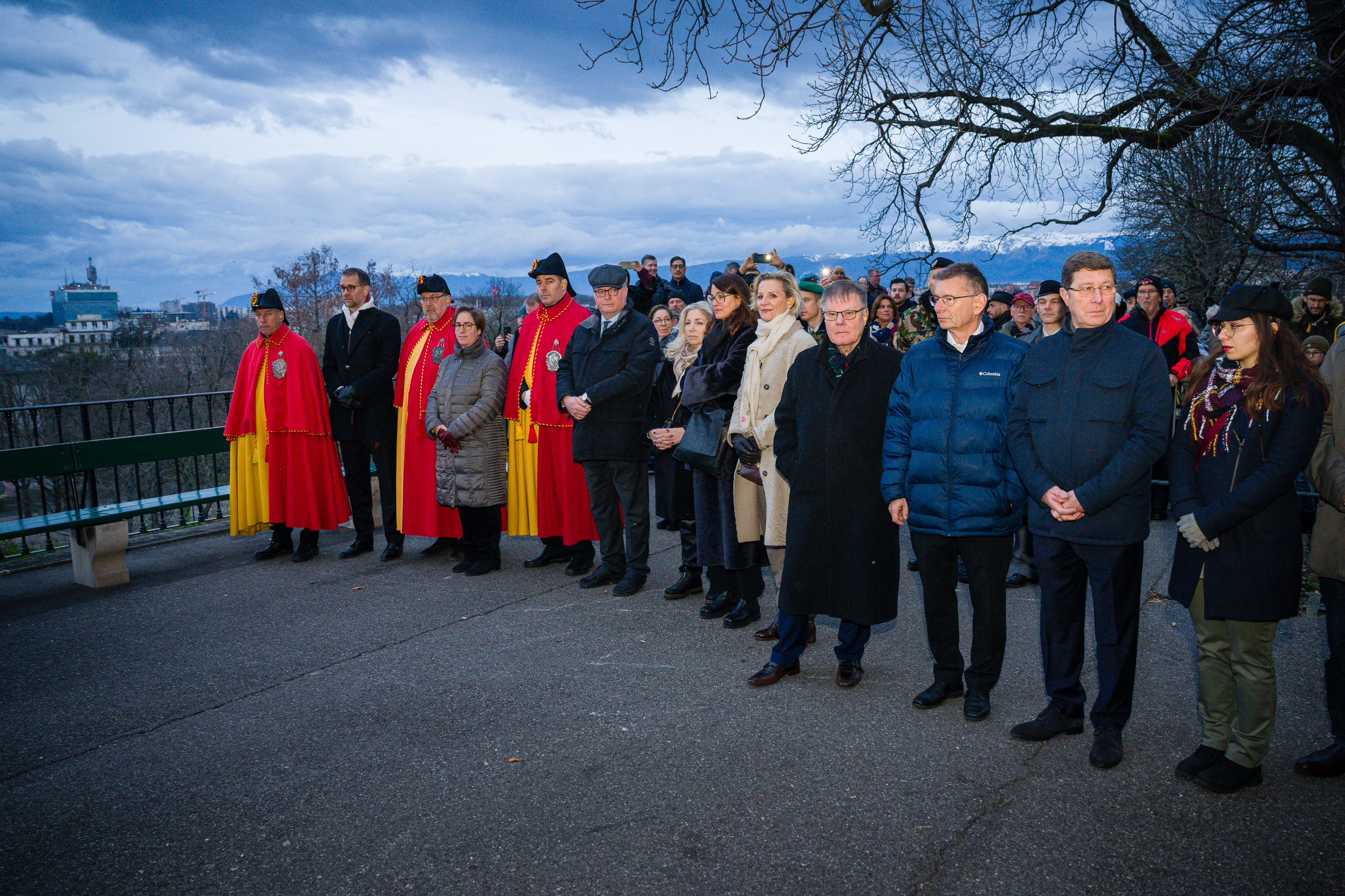 Ligne d'accueil des officiels