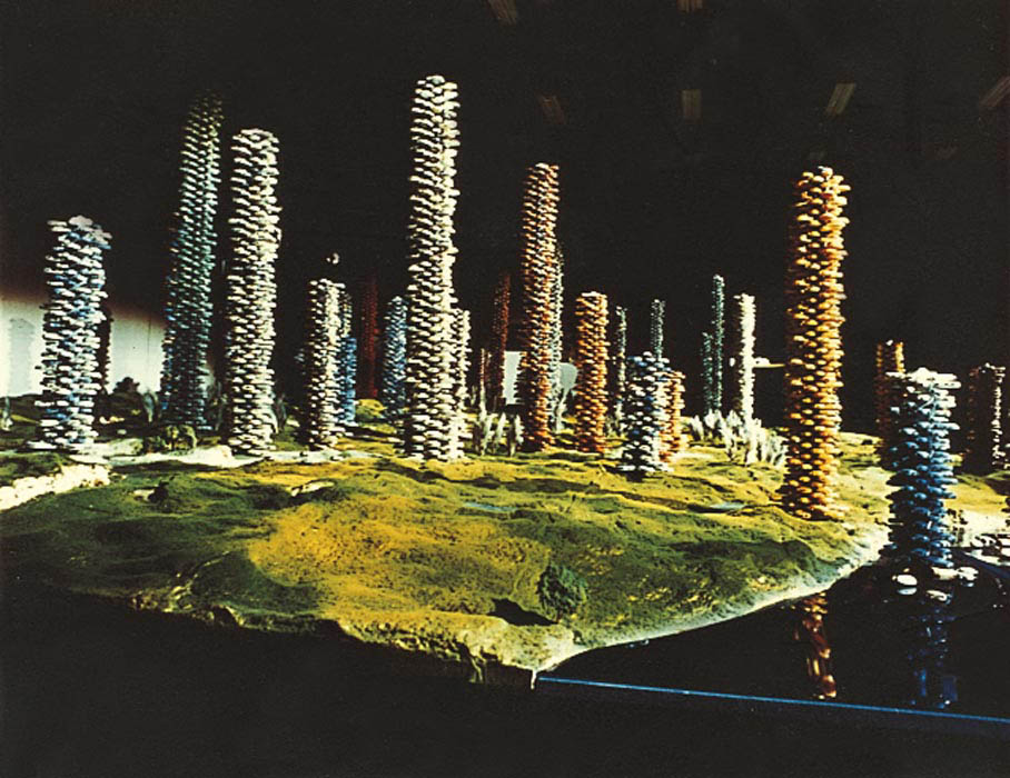 Maquette "urbanisme multicoques", © Daniel Grataloup