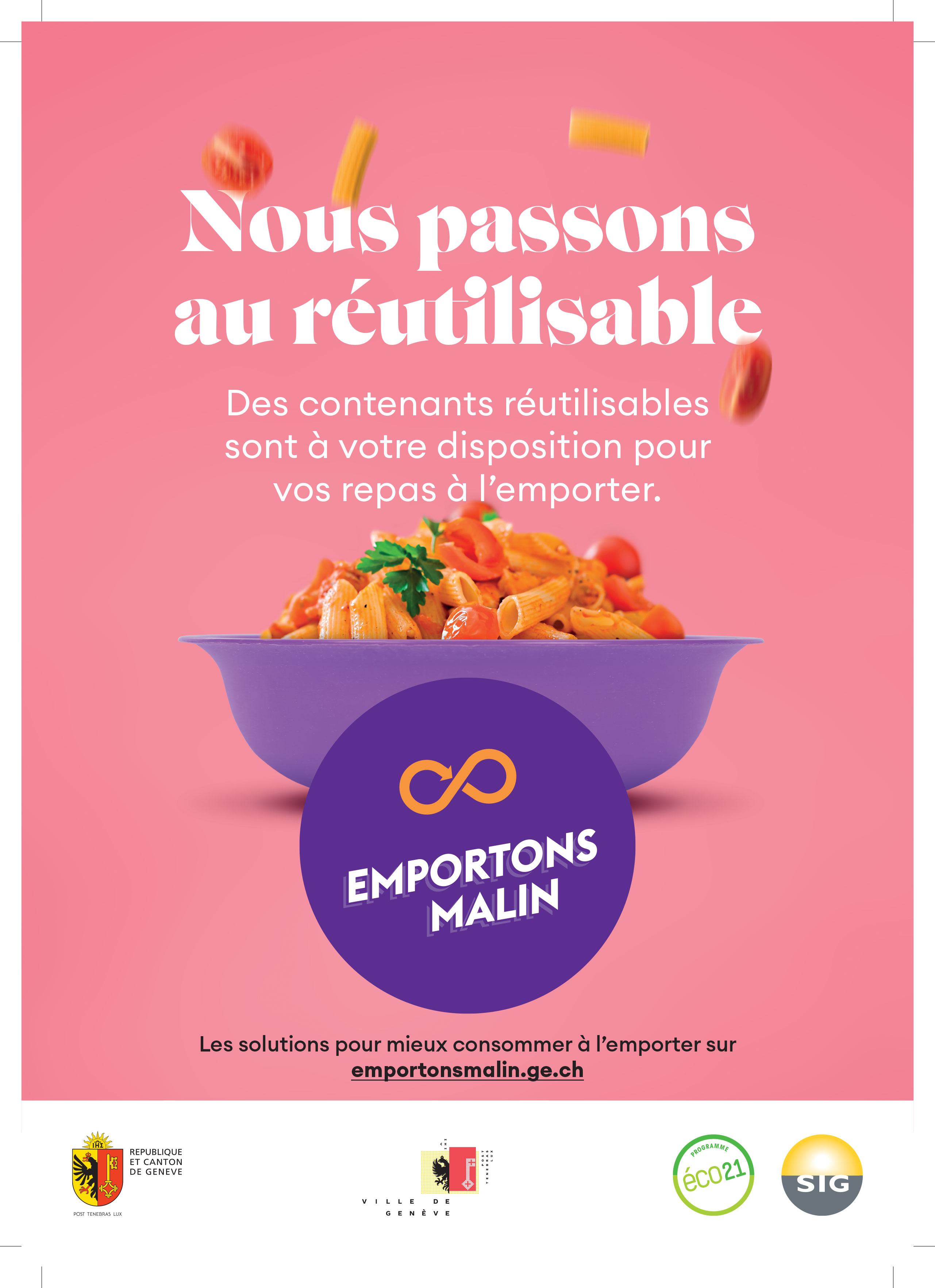 Affichettes à disposition des entreprises