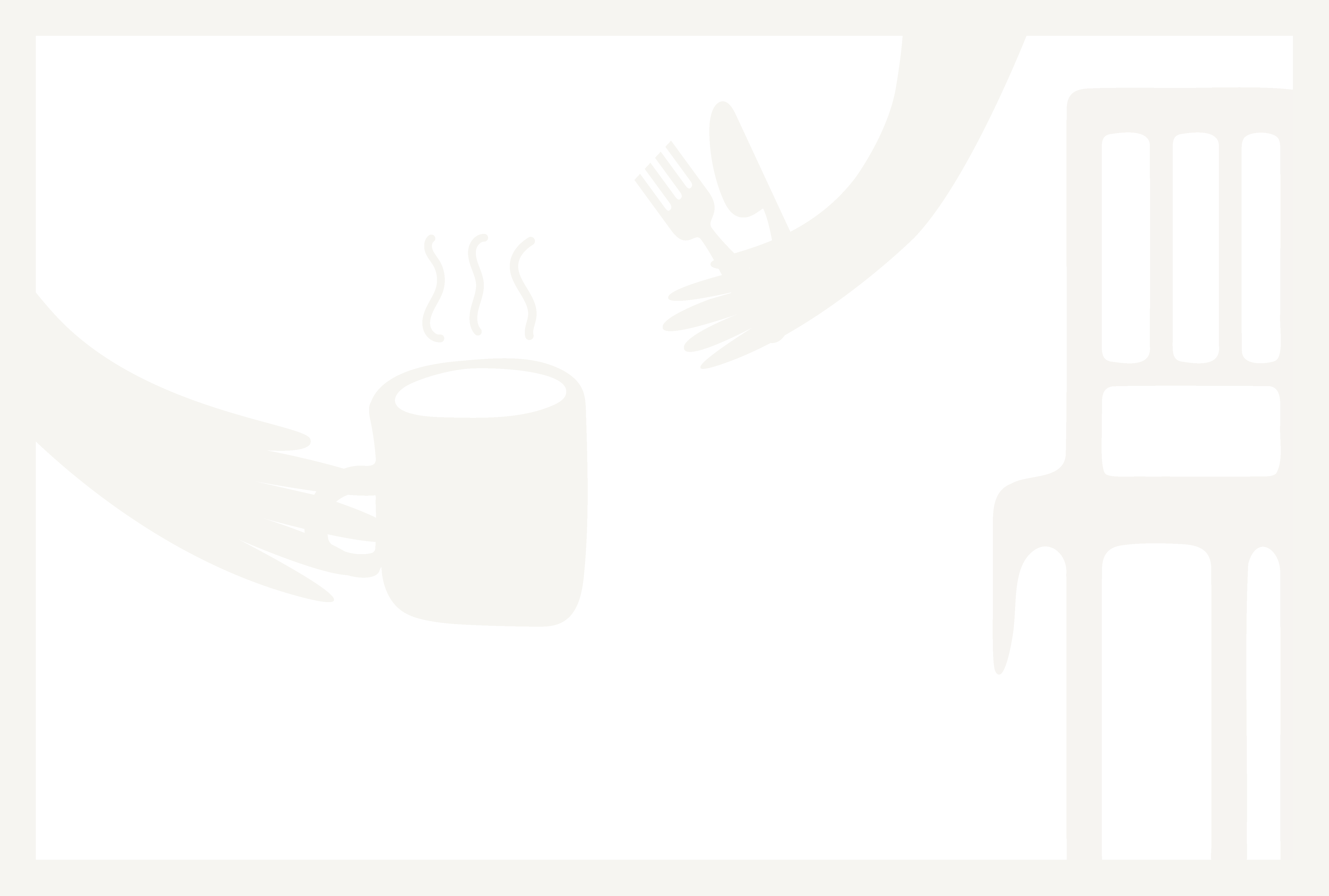 Dessin de la chaise de la place de Nations et de deux mains tenant une tasse