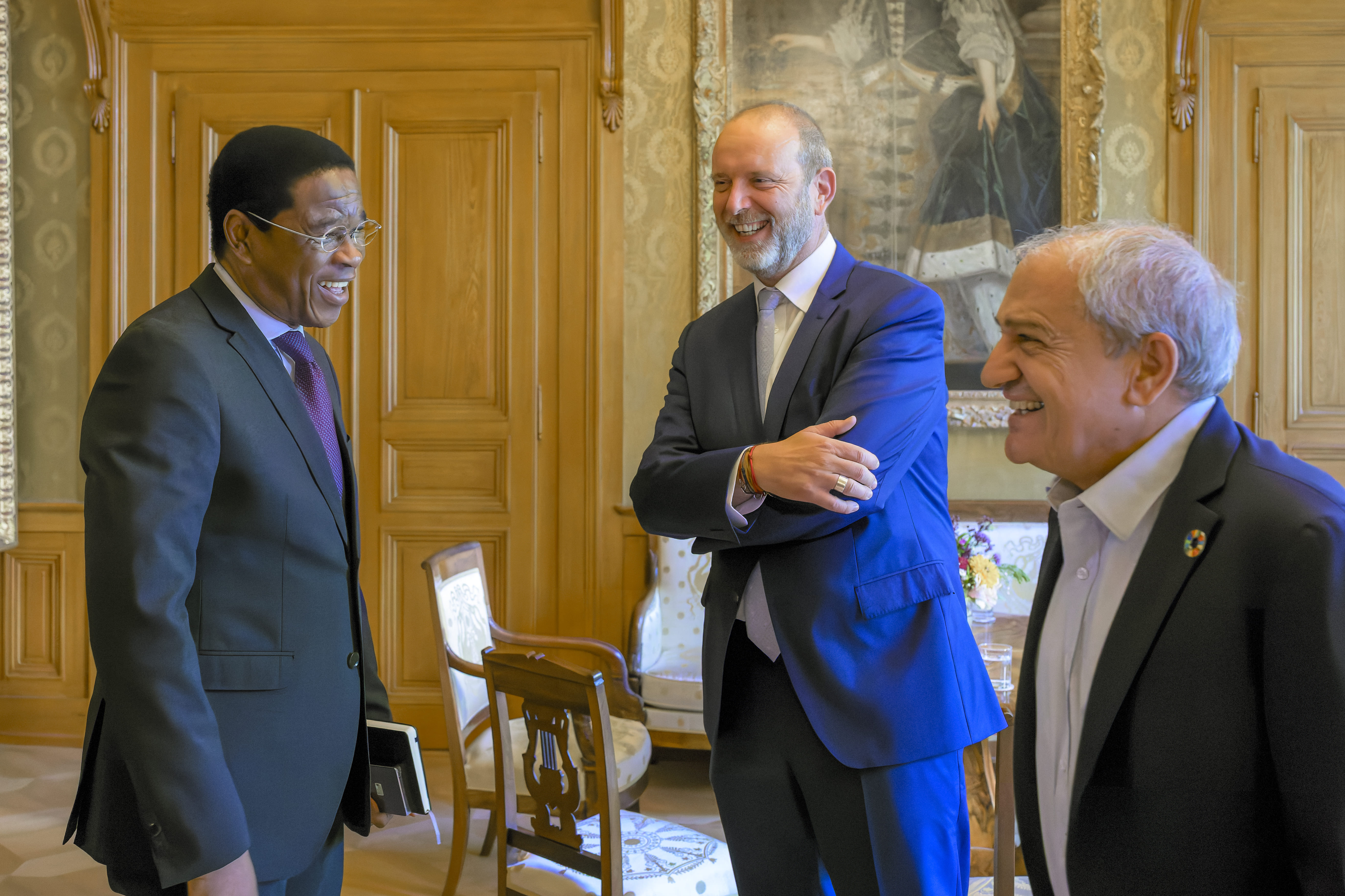 Arrivée du représentant permanent du Lesotho 