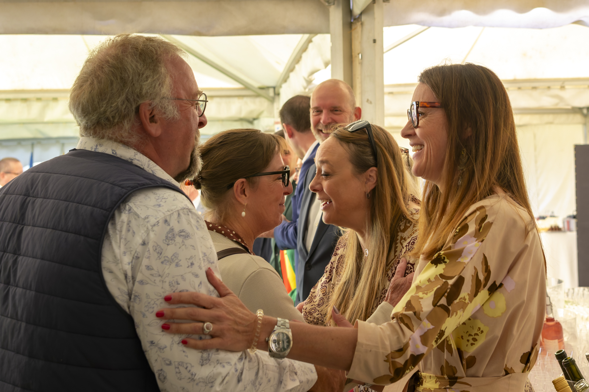 Accueil des invités