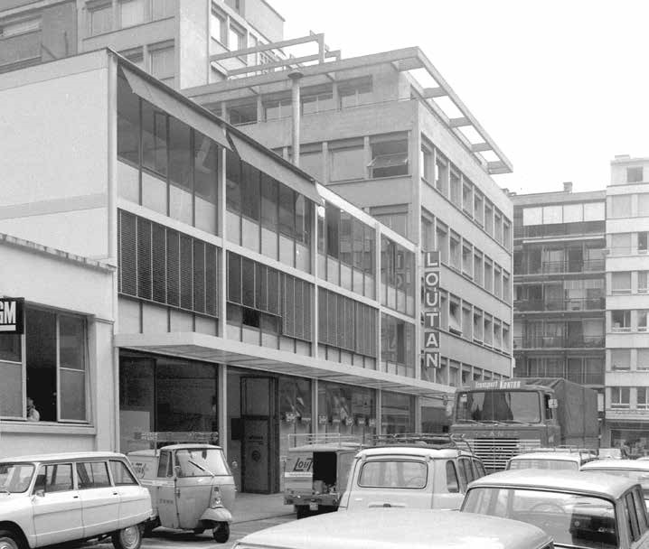 L'immeuble Loutan. © Bibliothèque de Genève
