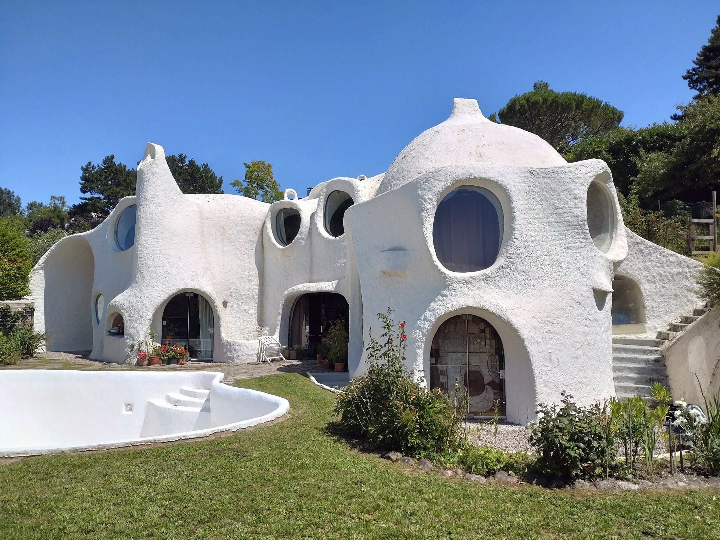 Vue de la maison en 2024, office du patrimoine et des sites