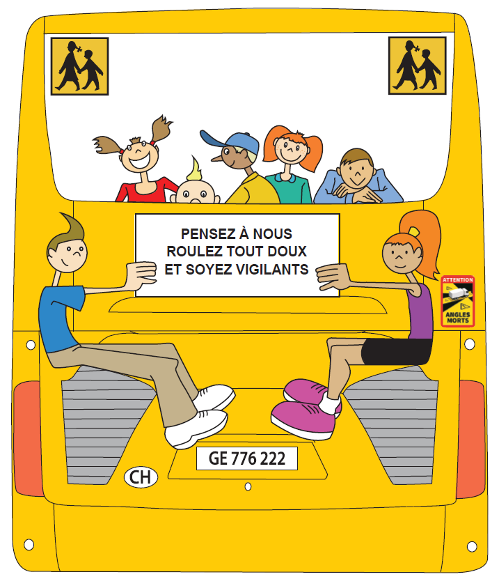 arrière du bus