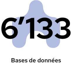 6'133 bases de données