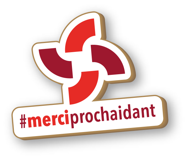 Boutonnière PAI  merciprochaidant -FR -Trsprt