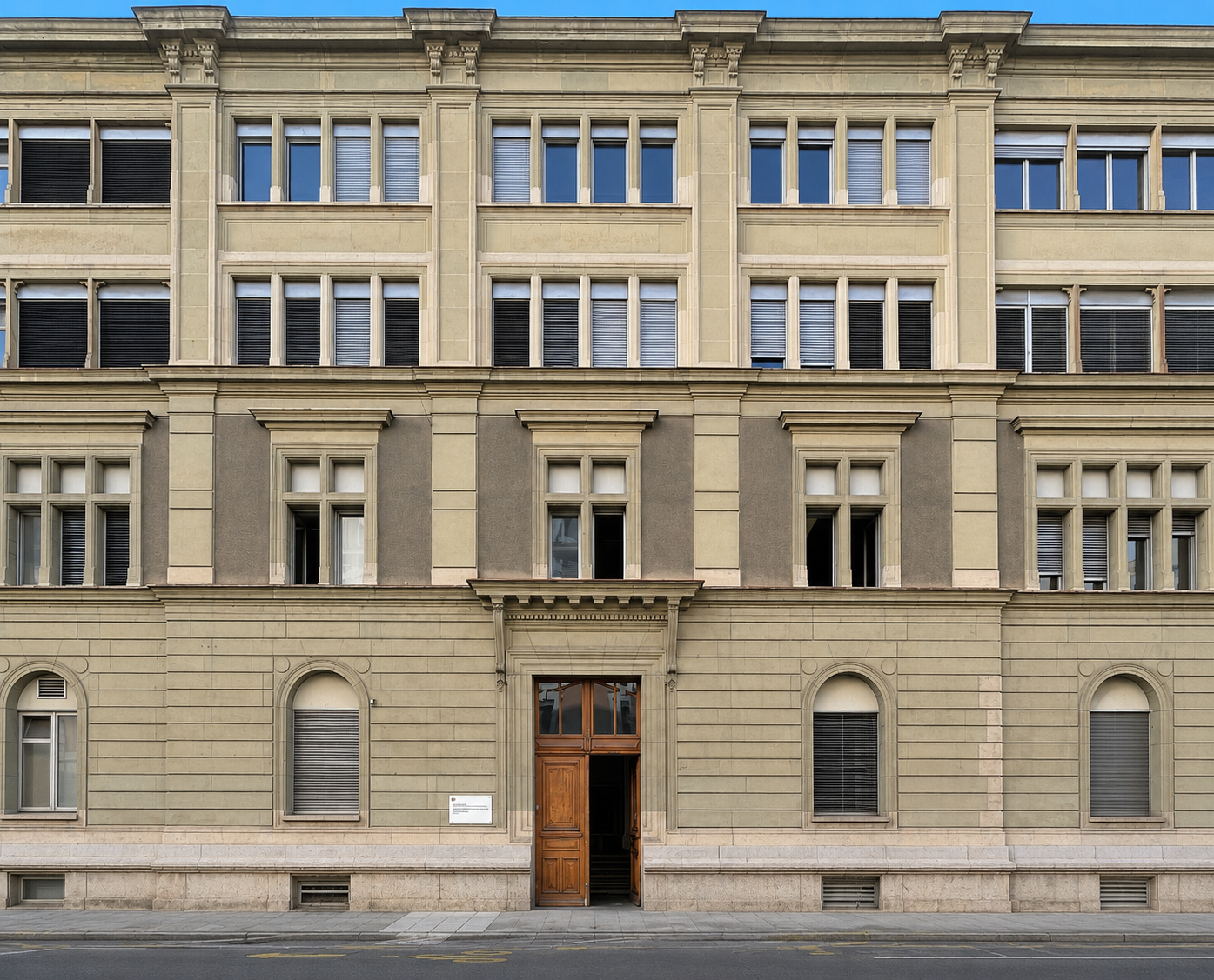 Façade rue Necker. © Office du patrimoine et des sites, David Ripoll, 2025.