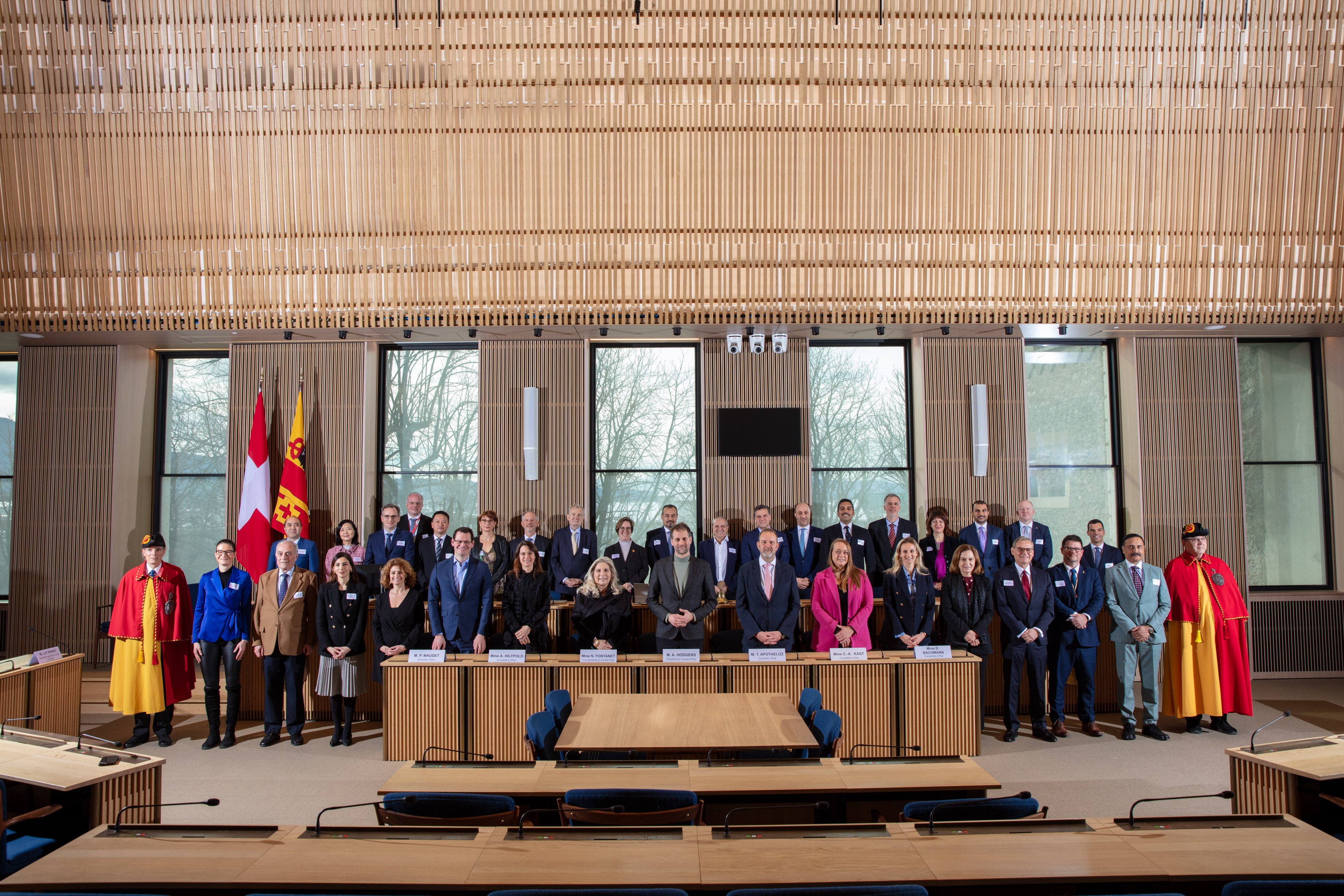 Délégation du Corps consulaire