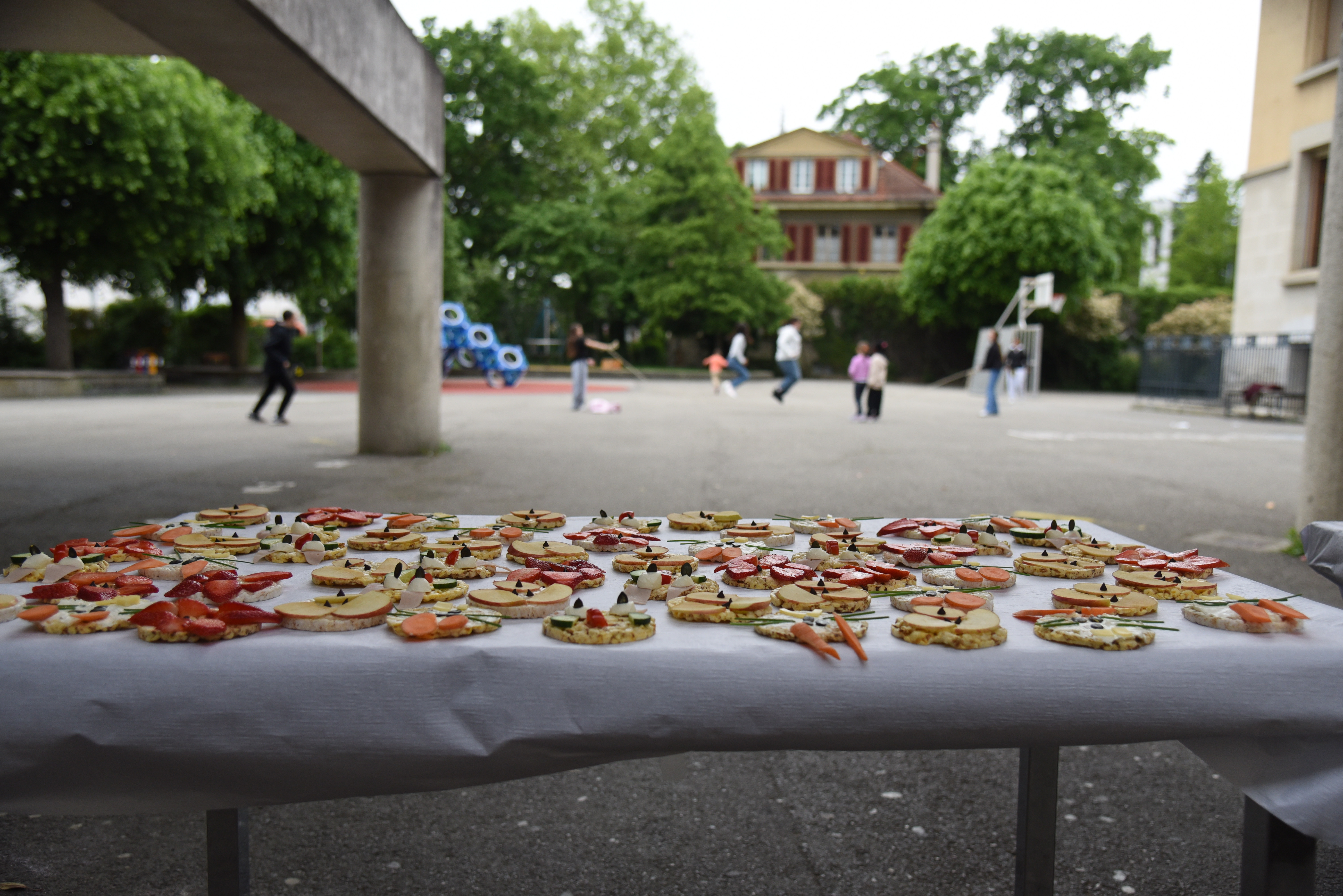 Table des goûters