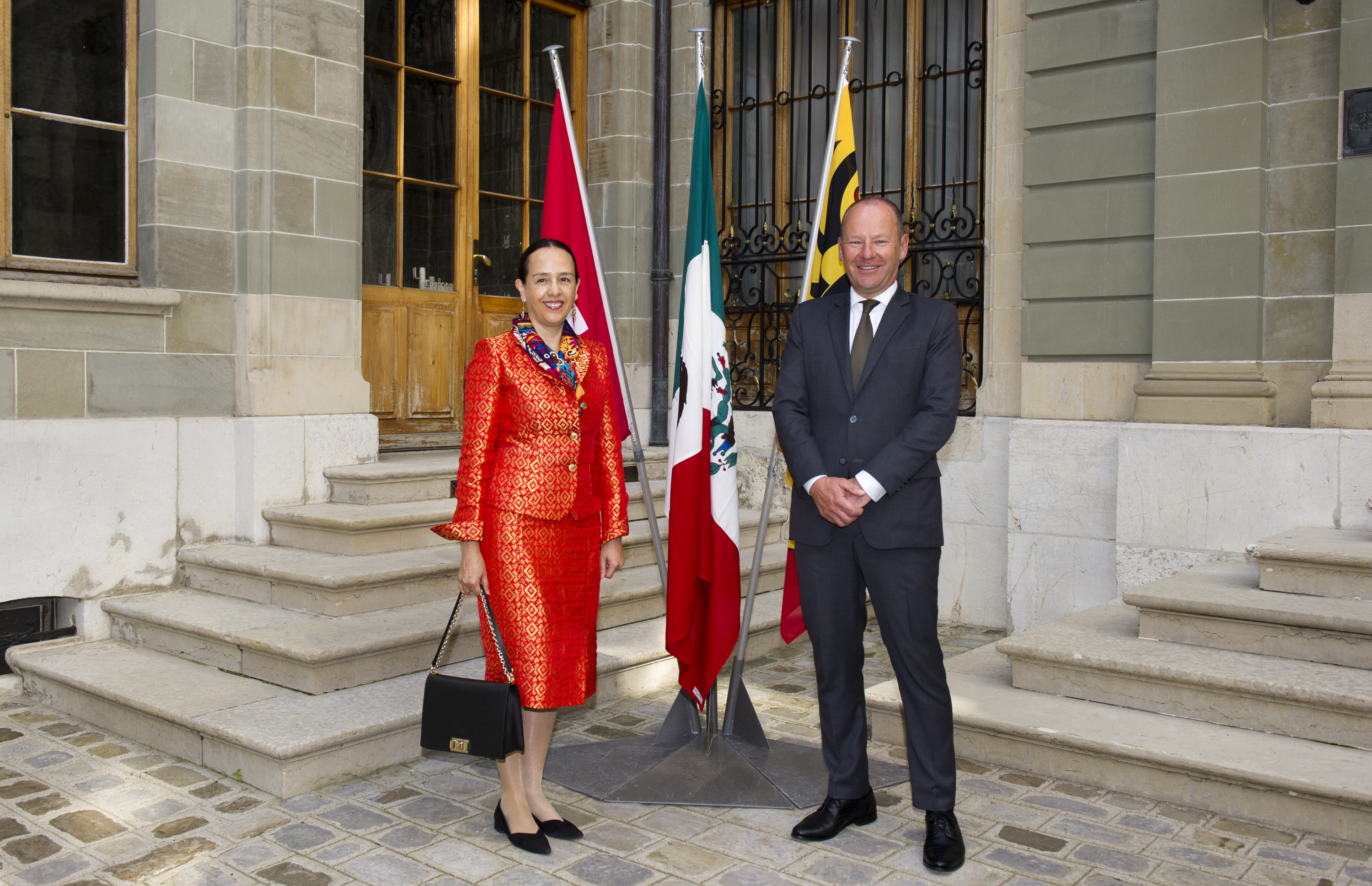 Visite de courtoisie de S.E. Madame Francisca E. Méndez Escobar, Représentante permanente du Mexique auprès de l'ONU à Genève