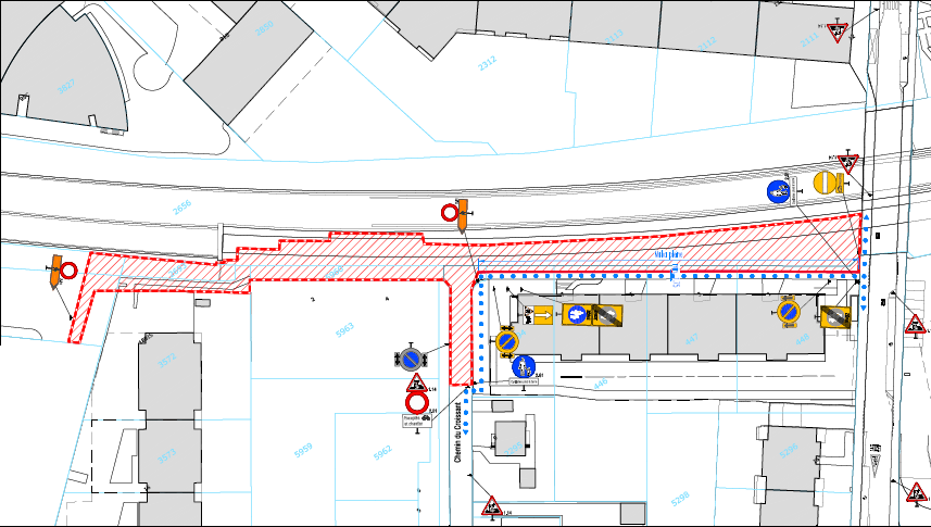 Chemin du Croissant - Phase 1, étape 1