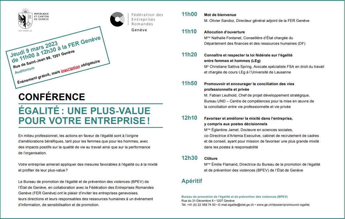 Invitation conférence 9 mars