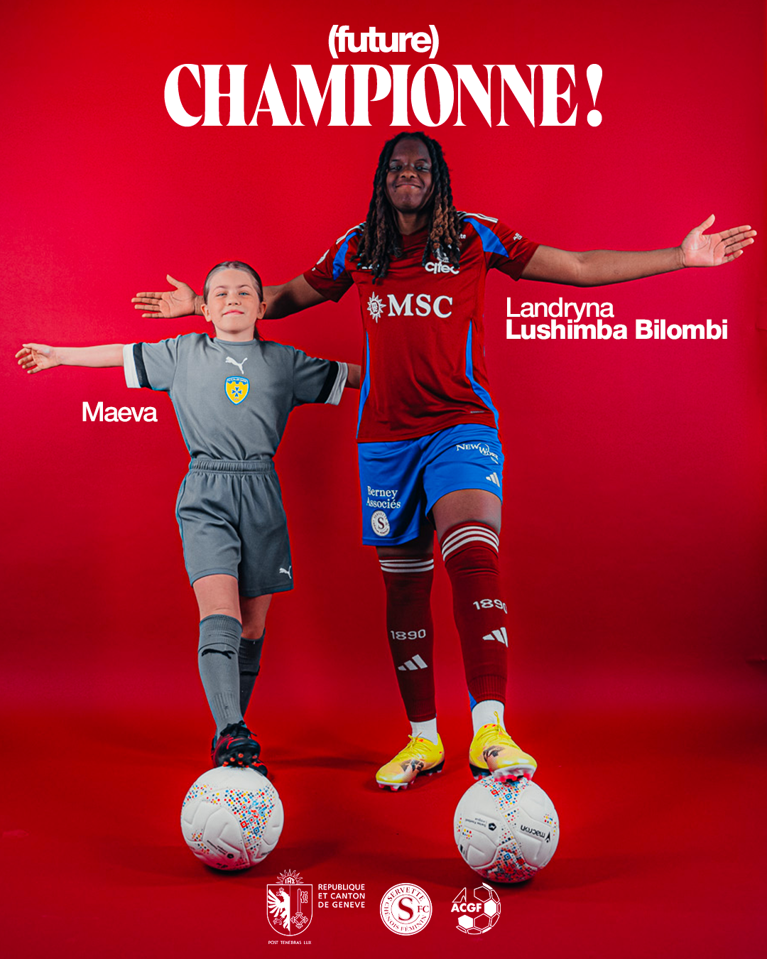 Landryna Lushimba Bilombi et Maeva