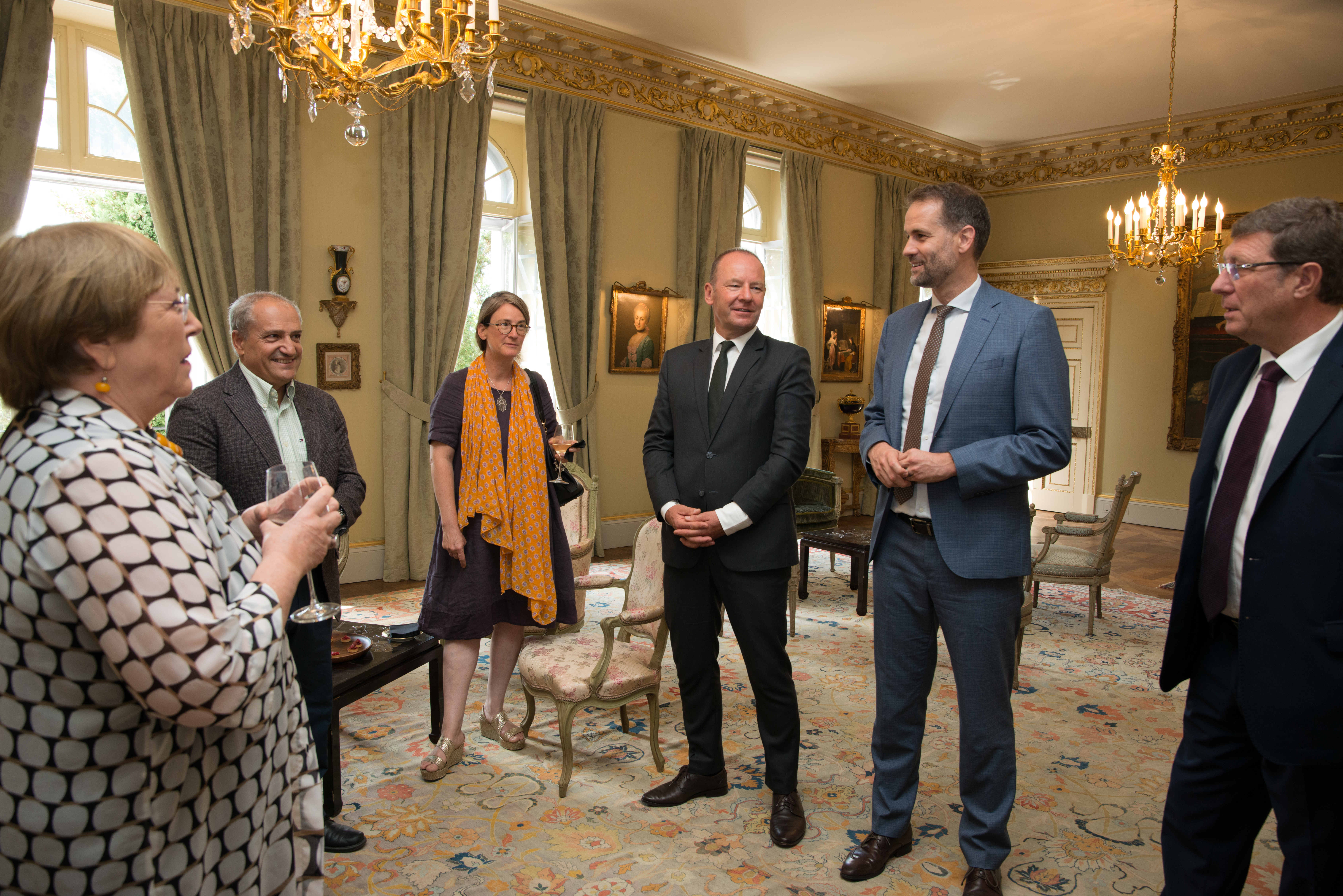 Déjeuner de courtoisie en l'honneur de Michelle Bachelet, haute-commissaire des Nations Unies aux droits de l'homme