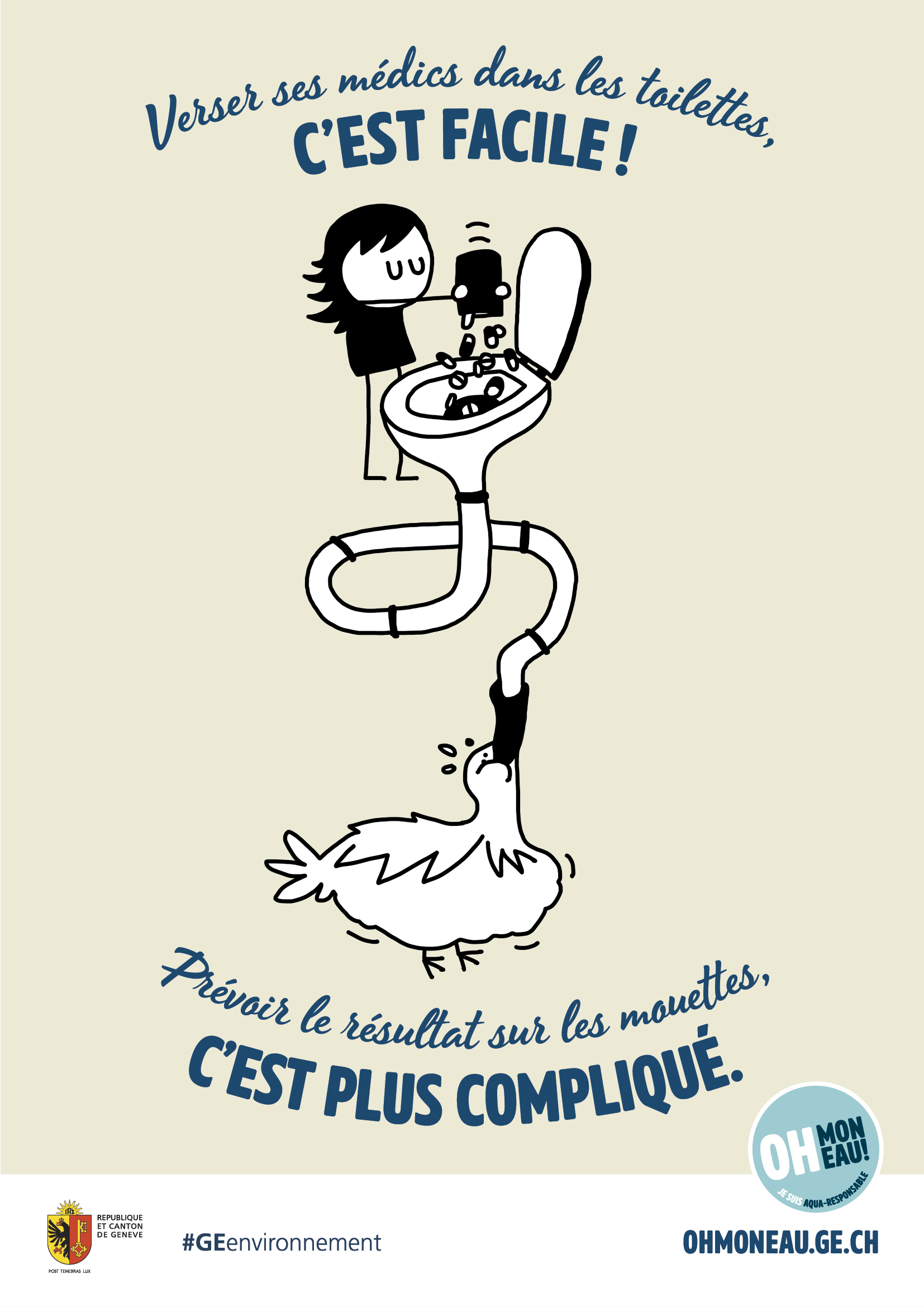 Affiche Oh mon eau ! à la maison