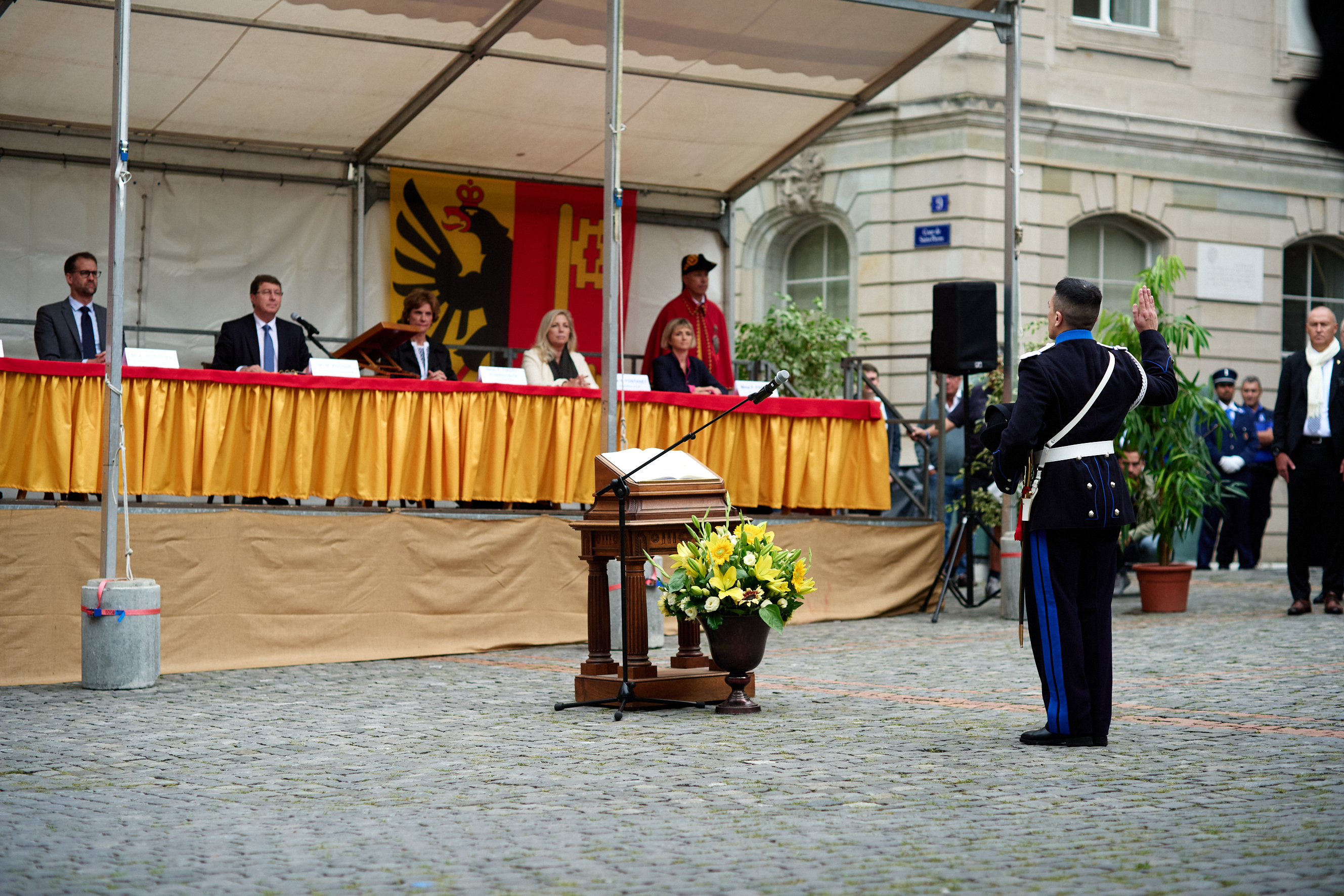 Prestation de serment de l'Ecole de Police EA 1-20