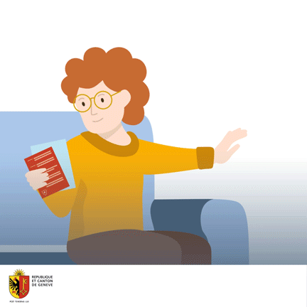 Personnage roux animation