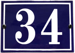 Plaque ville de Genève